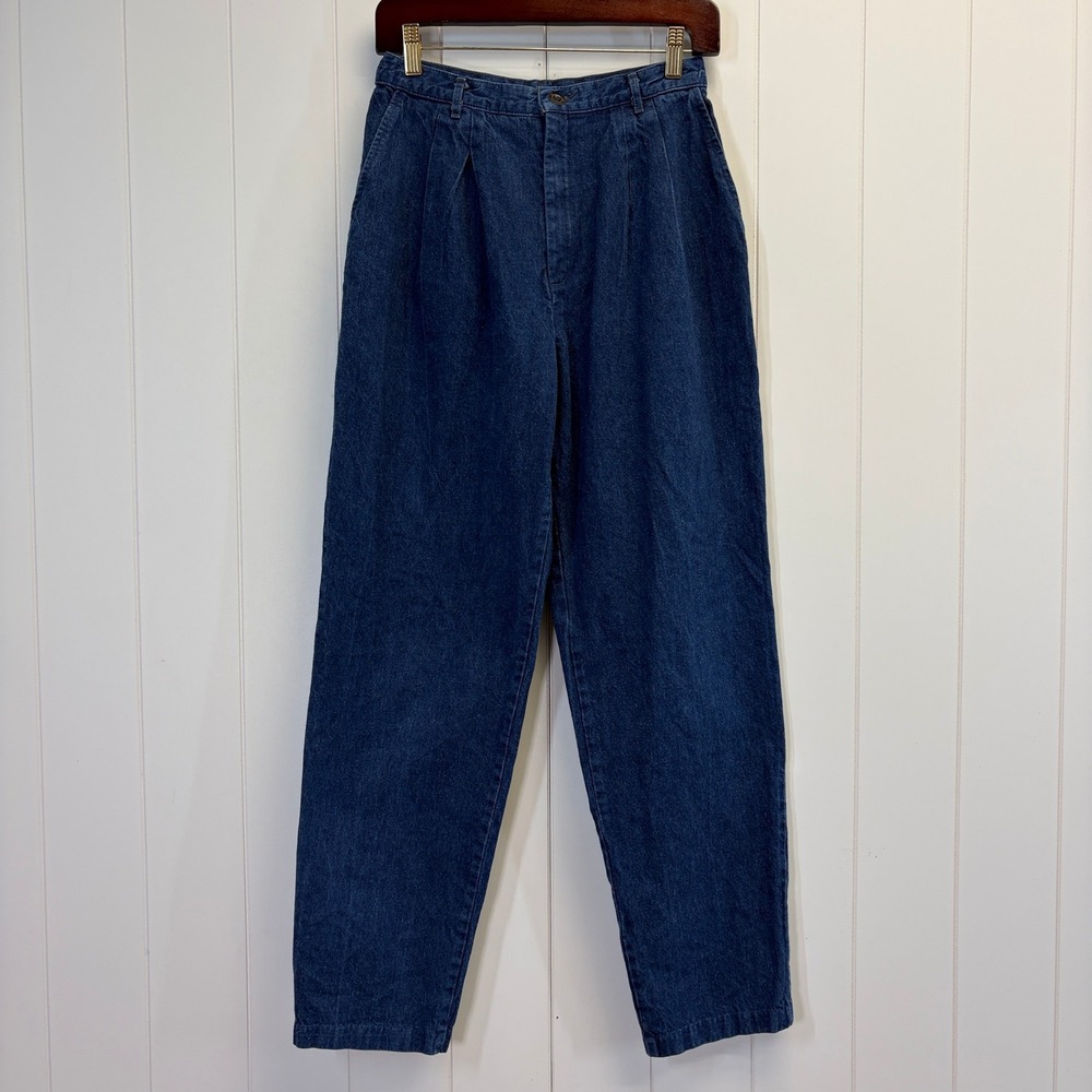 Vintage Levis Sportswear 80s Bareback Pleated Mom Jeans Women Size 10 Hipster